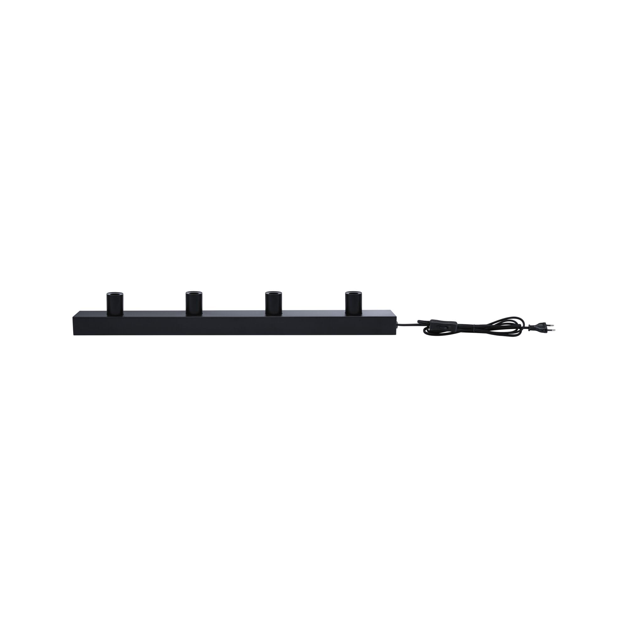 Paulmann 80101 Spiegelleuchte E14 230V max. 4x40W dimmbar Schwarz