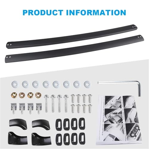 Barras de techo para Toyota Highlander 2014-2019 aluminio 5
