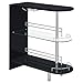 Coaster Home Furnishings 101063 Contemporary Bar Table, Black