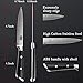 SHAN ZU Juego de 6 Cuchillos de Carne Imagen de SHAN ZU Juego de 6 Cuchillos de Carne