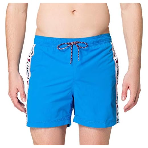Tommy Hilfiger Sf Medium dragsko badbyxor, Hyper Blue, S