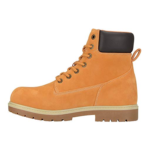 Lugz Men's Brace Hi Hiking Shoe, Golden Wheat/Bark/Cream/Gum, 10 #TOP3