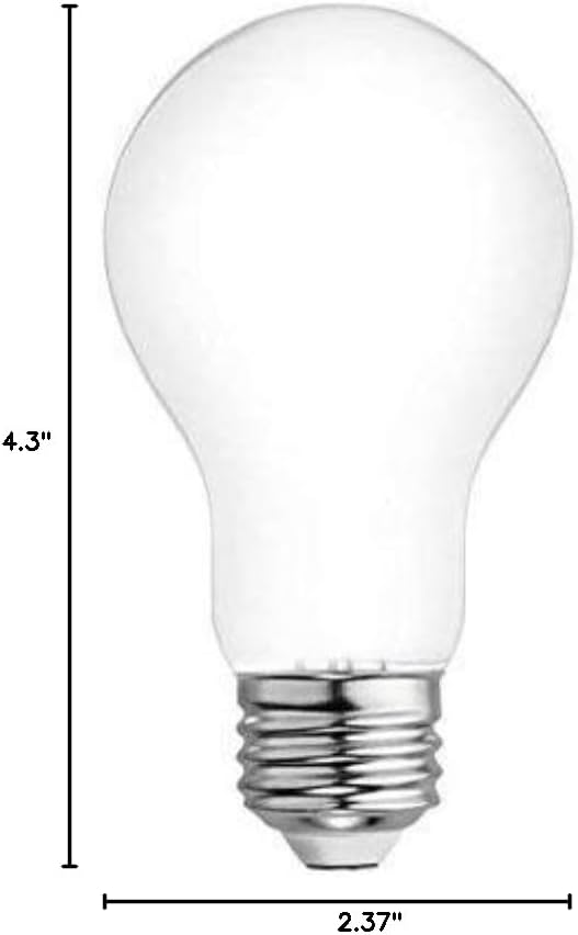 GE Refresh 60-Watt EQ A19 Daylight Dimmable LED Light Bulb (8-Pack) - 