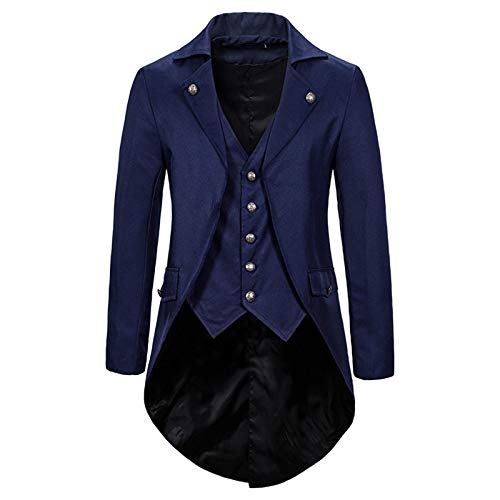 Costume Médiéval Noble avec Boutons et Poches Pratiques FRAC