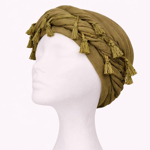 Image of Red by Kiss Bow Wow Premium Satin Mens Turban - Anti Breakage Moisture Retention, Stylish Soft Light Comfort Headwear