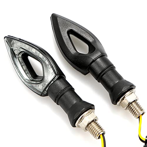 1 Par De Luz Indicadora De Seta Para Motocicleta Universal Pisca Para Motocicleta 12 LED à Prova D'