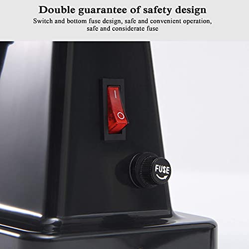 SXLCKJ Elektrische Burr Mill Kaffeemühle Einstellbare Kaffeebohnenpulvermahlmaschine mit 8 Grind Setti (Crusher… – Bild 7