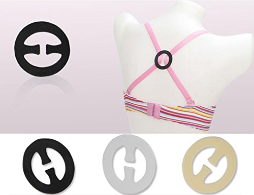 DoHope 9pcs Cleavage Control Bra Strap Clips Converter Hide Bra Straps to Racerback