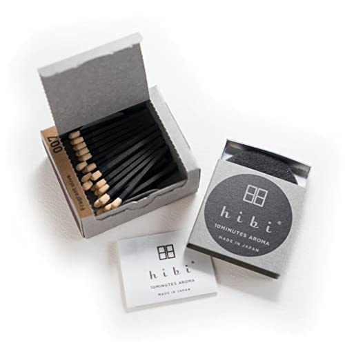 Hibi Box Of 30 Incense Matches | Fragrant Olive #TOP1