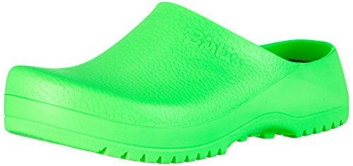 Image of Birkenstock Women's Super-Birki Clogs, Green Neon Green, 7 UK