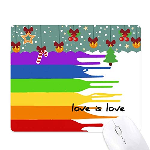Tapis de souris LGBT Love is Love pour colorer votre bureau