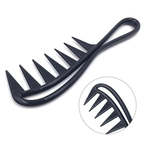 Peine de dientes anchos para cabello rizado miniatura 3