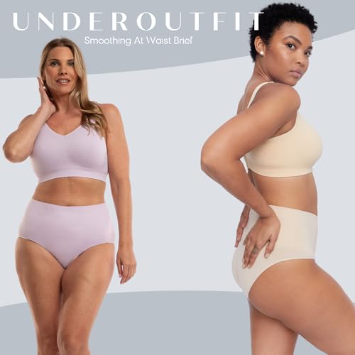 Image of Underoutfit Everyday Soft Seamless Stretch Smoothing at Waist Briefs for Women