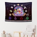 Pounchi Horror Video Game Tapestry (28 x 40 Inch with Hooks Kit)
