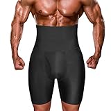 NBVIC Men's Abdomen Control Shorts High Waist Slimming Underwear Seamless Belly Girdle Boxer Tummy...