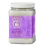 Masada Bath Salts, Relaxing Lavender, Dead Sea Mineral, 64 Ounces (1.814 kg)