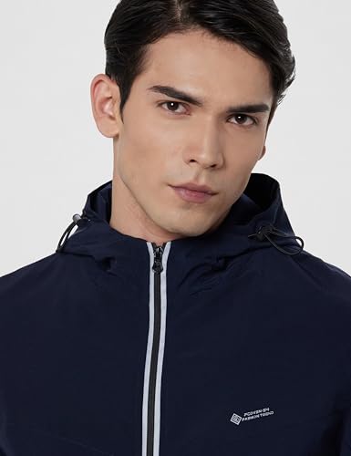 Image of Qube By Fort Collins Men's Activewear Jacket - All-Weather Windcheater Jacket, Lightweight & Comfortable