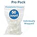 20mm 50-Pack Leak Stop Valve Replacement Pads, US Company! Support American Businesses! For Automatic Leak Detectors, Water Stop Valves, Under Sink Reverse Osmosis, Filtration Systems (50-Pack)