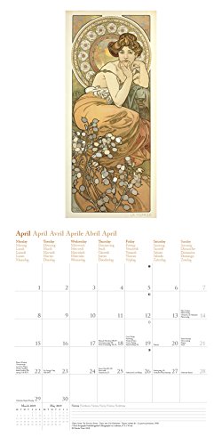 Mucha 2019 Broschürenkalender [Lingua olandese]