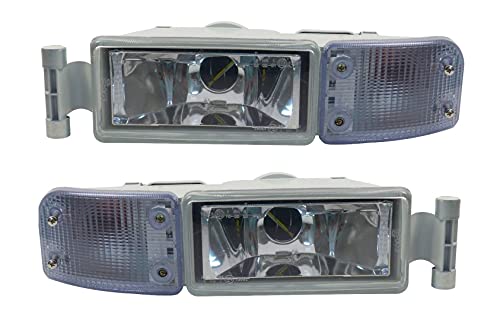 Feux antibrouillard robustes et clignotant transparent pour TGA TGL TGM 2000