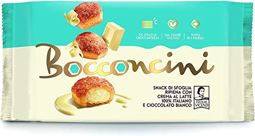 6x Matilde Vicenzi Bocconcini mit Milchcreme & weißer Schokolade 100G Cover