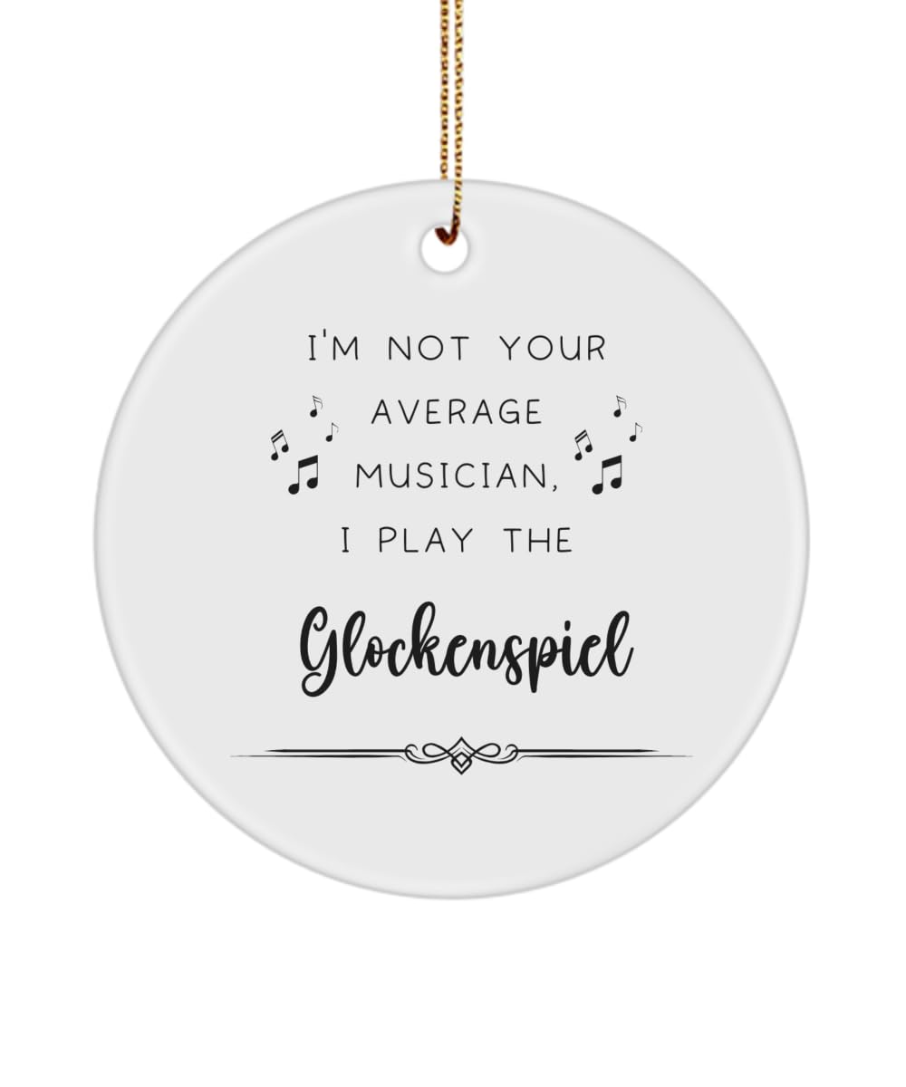 Glockenspiel Coffee Ornament, Gifts for Best Musician Ever, Gift for Glockenspiel Player, Christmas, Birthday, Event Keepsake