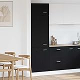 Armario Colgante para Cocina y Hogar, Organizador de Madera (60 x 57 x 207 cm 1x Mueble frigorífico 60 cm)