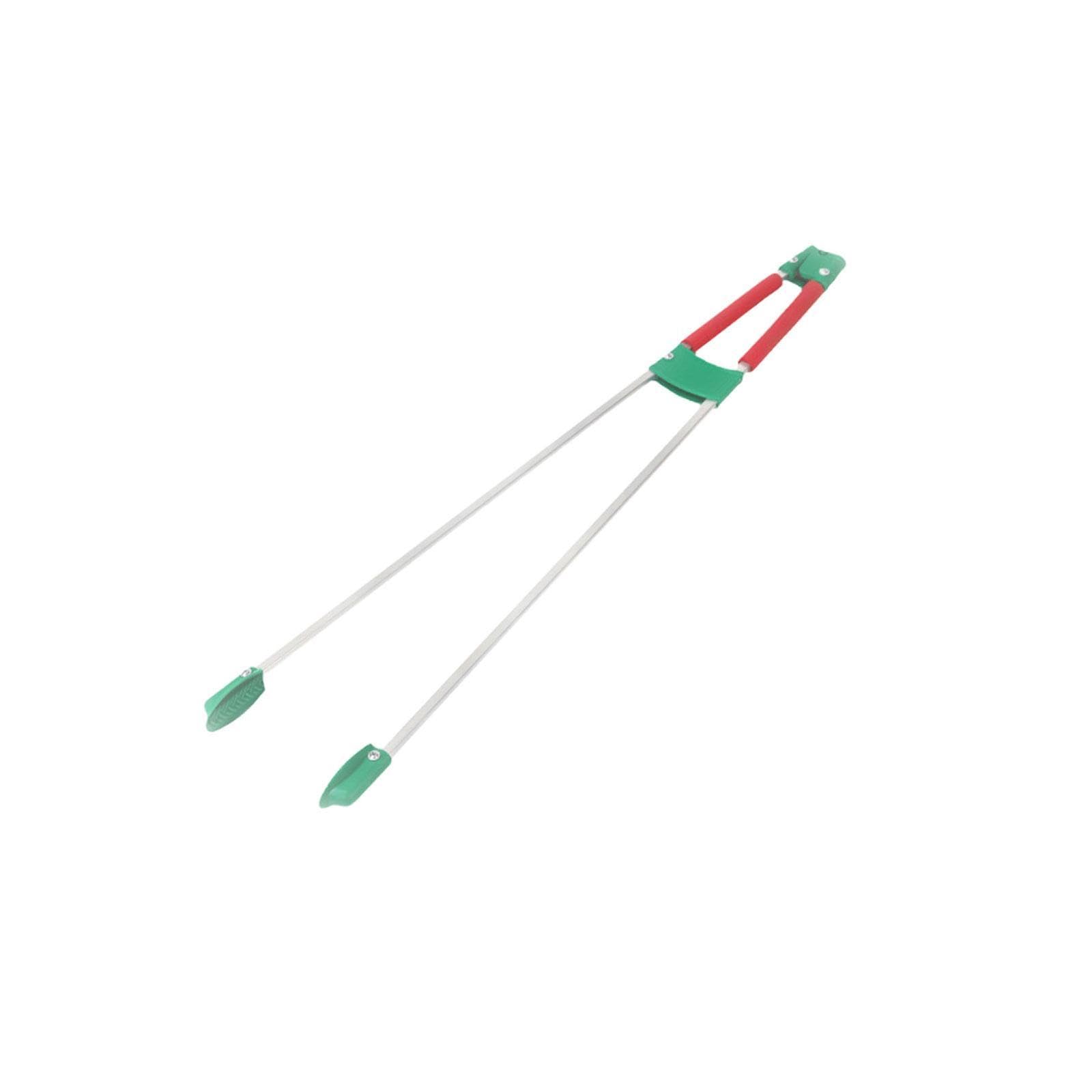 Generic Pinzas para Recoger Basura, Herramienta de Alcance, Pinzas de Basura Resistentes, Recogedor de Basura para Césped, Rojo