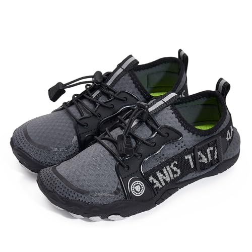 Boys and Girls Barefoot Water Shoes,Quick-Dry Wide Toe Anti-Slip and wear-Resistant,Beach Pool Yoga Jump Rope Surfer Toddler Shoes2