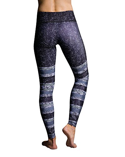 Onzie Yoga Graphic Leggings 229 Textured Stripe (Textured Stripe, Medium/Large)