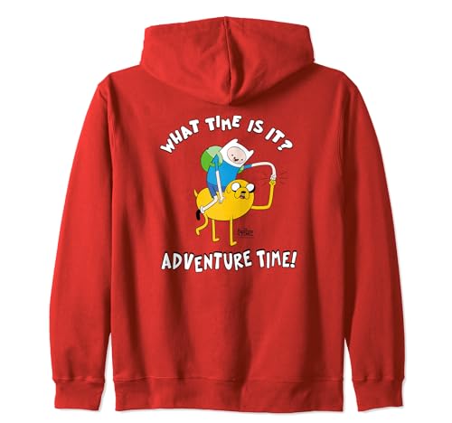 Image of Adventure Time Finn and Jake Ride Bump Zip Hoodie