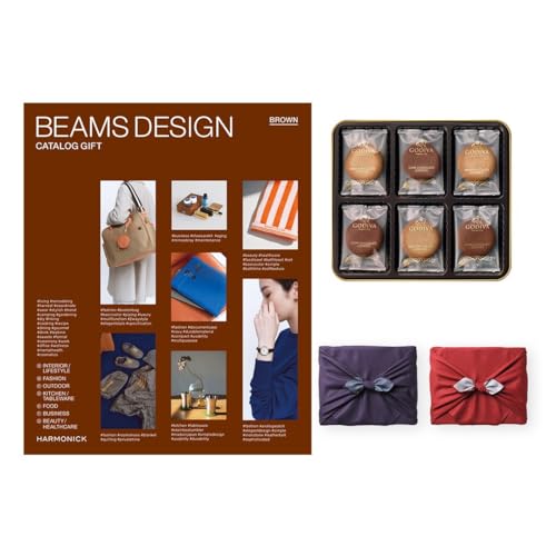 BEAMS DESIGN CATALOG GIFT BROWN {GODIVA OhVNbL[A\[gg (18)ysC~݁z FinFO[j܂Ȃ