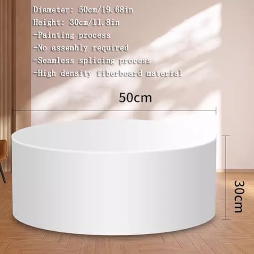Round Display Pedestal Stand for Mannequins, Shoe Collections & Figures - Perfect for Bridal Shops, Event Decor & Air Conditioner Elevation - Sturdy & Stylish