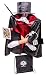 Kids Deluxe 12pc Magician Costume Set w/Storage Bag Black, Red