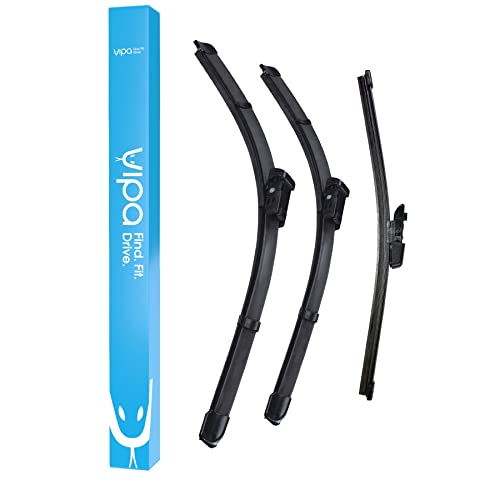 Vipa Wiper Blade Set fits: SKODA FABIA Hatchback Nov 2014 to Oct 2021