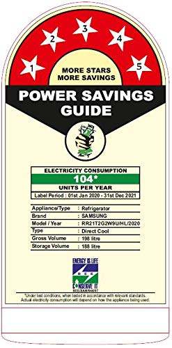 Image of Samsung 198 L 5 Star Inverter Direct-Cool Single Door Refrigerator Appliance (RR21T2G2W9U /HL, Paradise Blue, 2022 Model)