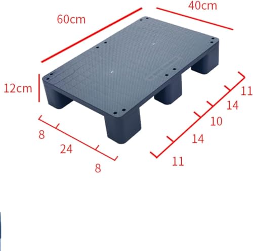 Palettes en plastique pour le stockage de sous-sol, palettes de sol légères, résistantes à l'humidité, résistantes à l'usure et antidérapantes, pour supermarché et utilisation en extérieur
