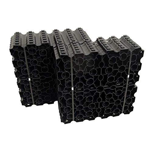 Base Kit for Shed 10ft x 4ft - Plastic Grid System for Shed, Log Cabin, Summerhouse - Garden Shed Base Grid w/Weed Fabric Membrane for Gravel Grids