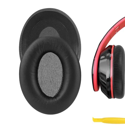 Geekria Replacement Ear Pads for Mpow 059 Headphones Ear Cushions, Repair Parts (Black)