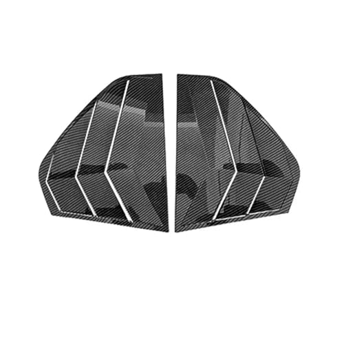 Aileron arrière latéral pour vitre Golf MK8 cache-perceuses carbone 2020-2023