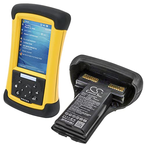 Derrlrmg Bateria de 3800 mAh compatível com Trimble ACCAA-109 Recon 200, Recon 200X, Recon 400, Reco