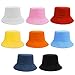 Price comparison product image Airsnigi 8 Pack Bucket Hat Unisex Breathable Beach Sun Hats Foldable UV Protection Sunbonnet Bucket Hats Fisherman Hats for Outdoor Sport Hiking Camping Traveling Multicoloured
