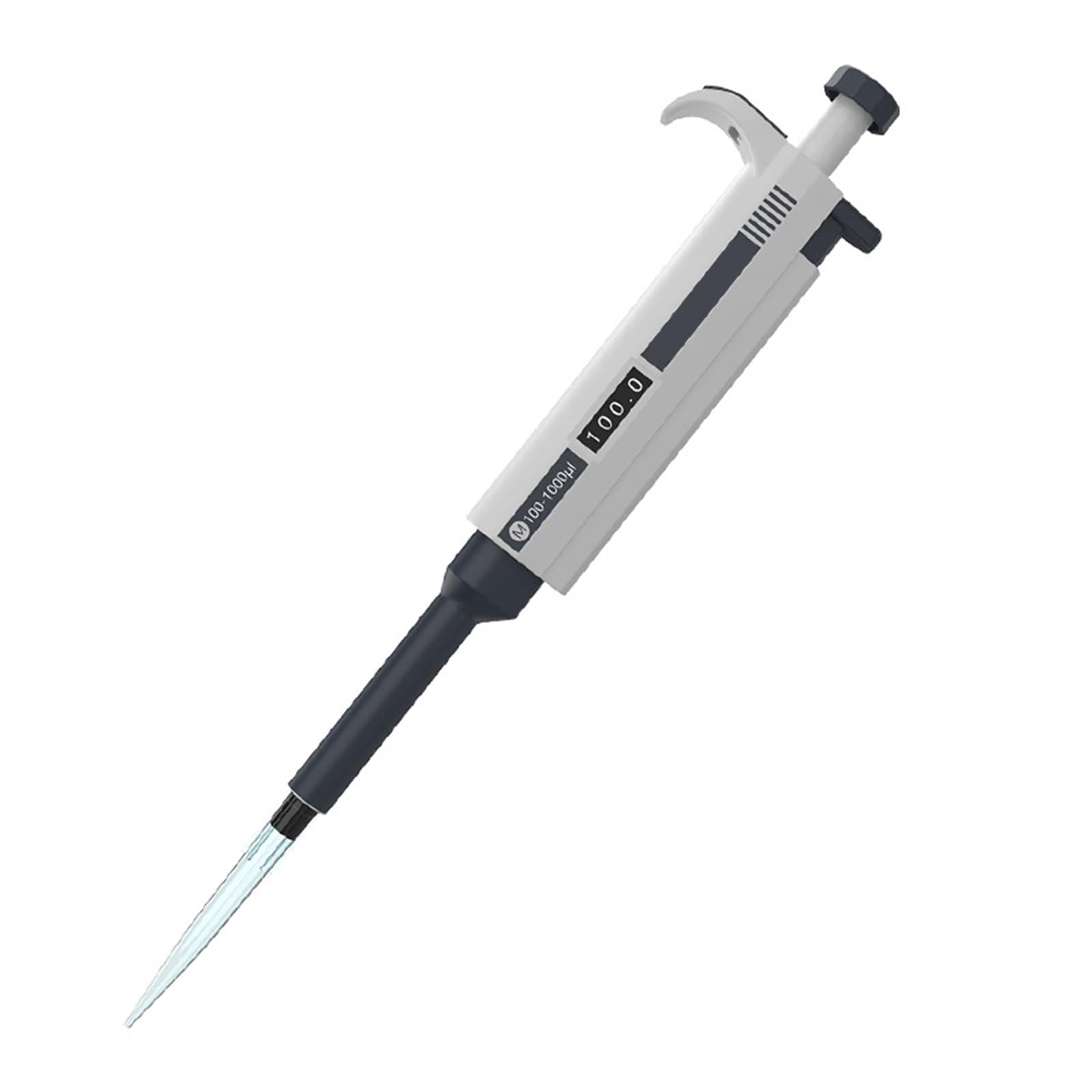 Pipeta de laboratorio Pipeta manual ajustable de un canal para experimentos científicos y laboratorios de biología y química para transferencia de líquidos