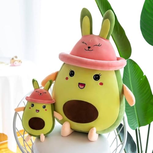 Image of Super Soft Avocado Cushion Stuffed Toy Cute Plush Animal Soft Toy for Kids (Avocado 35cm)