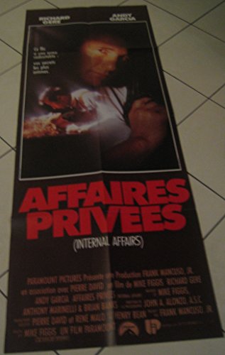 Affiche Cinema Originale Affaires Privées Richard Gere 60X120Cm impression époque