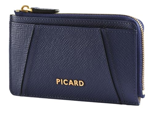 Picard Cuir étui à clés Chic Way bleu royal petite maroquinerie