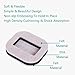 BE-TOOL Floor and Furniture Protective Pad, Furniture Stoppers to Prevent Sliding, Slipping Protective Feet with Rectangular Grooves for Workbenches, Tables, Cabinets,Sofas(Dark Brown)