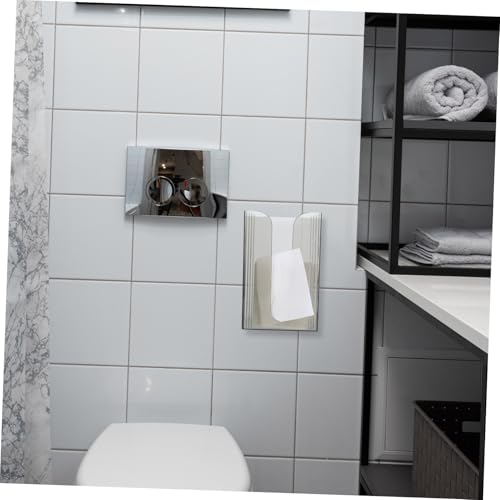 Caja de pañuelos para pared que soluciona la falta de espacio en aseos 8