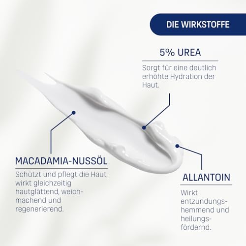 Urea Gesichtscreme Eubos 5% Urea Nachtcreme 50ml für trockene Haut