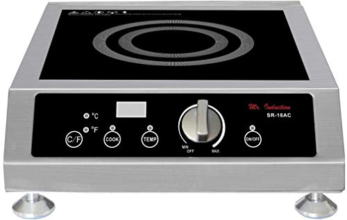 SR-18AC 1800W Commercial Counter Top Induction range